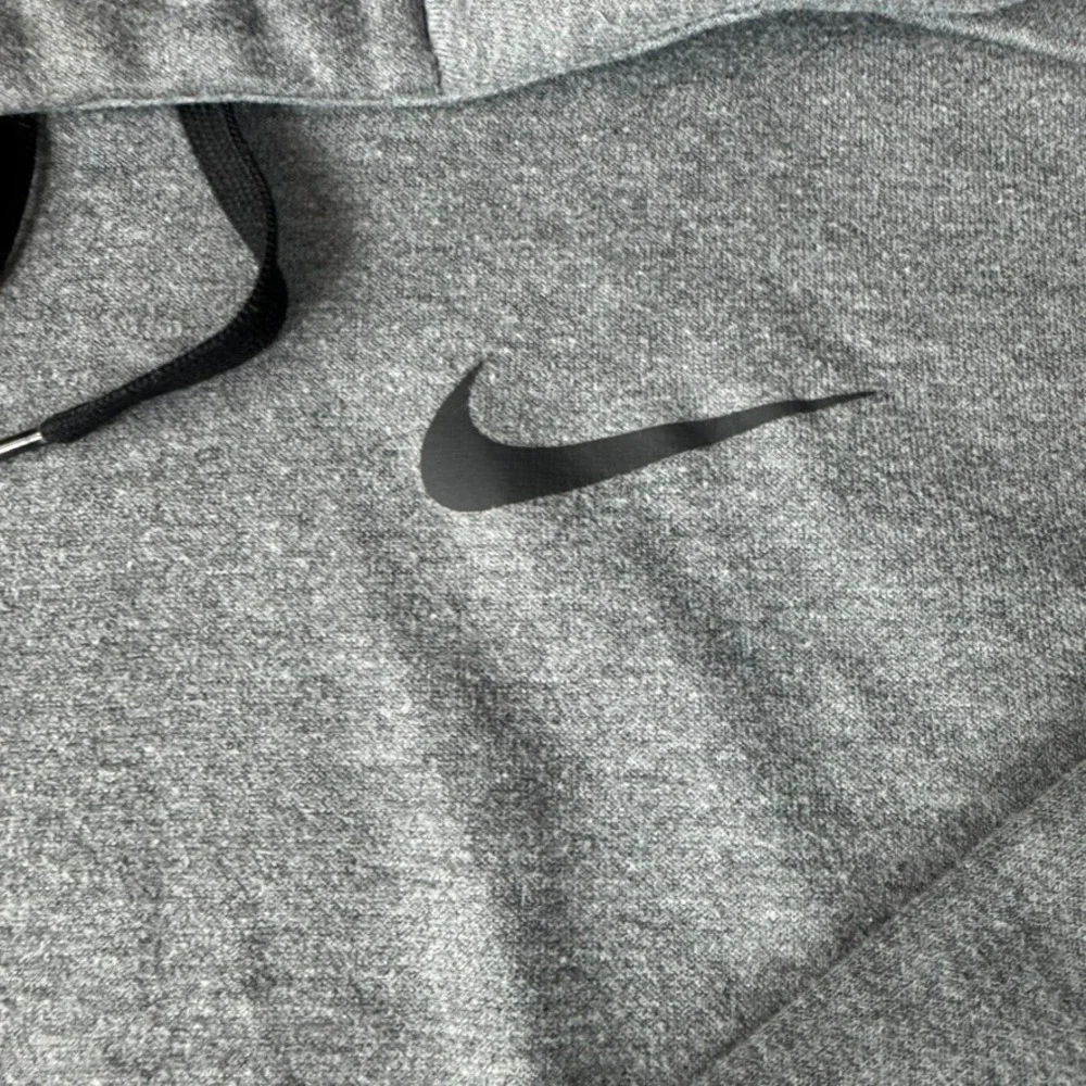 Nike Hoodie Women Large Gray Good Barry's Bootcamp Dri-FIT Pullover Sweatshirt